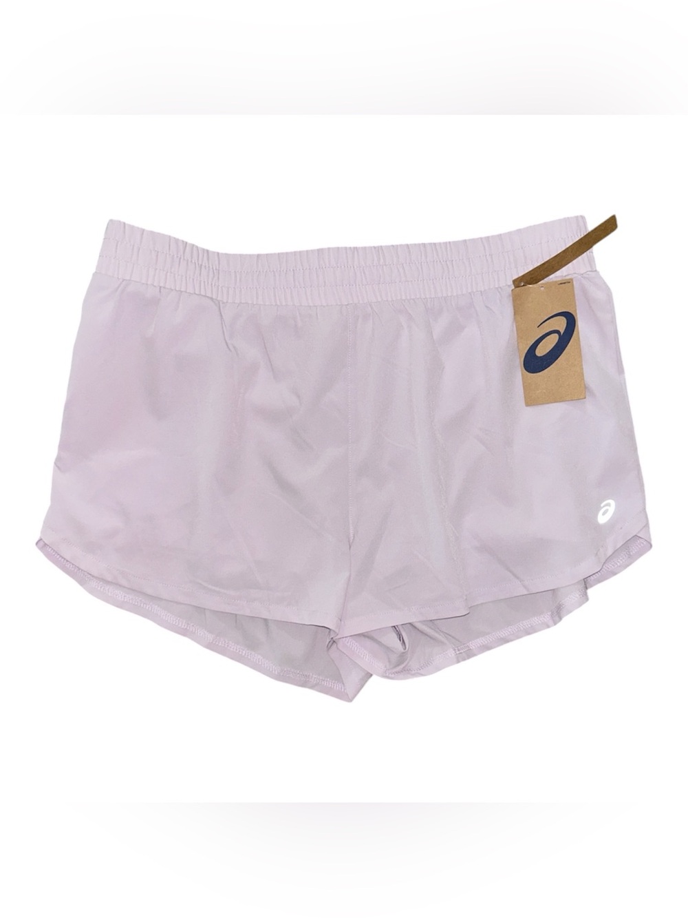 ASICS 2 in one run shorts NWT. Sz L